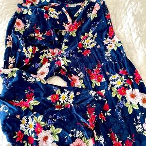 Torrid Floral Palazzo Pants